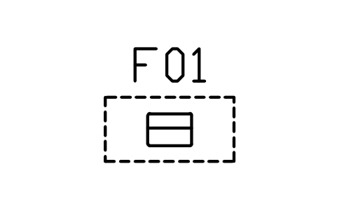 Preview of the Wall desk, floating, 1000 x 500 symbol, block SCA_DESK_FLOATING