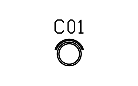 Preview of the Office chair, round seat symbol, block SCA_OFFICE_CHAIR
