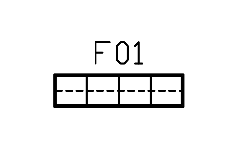 Preview of the Cube shelf, 4 x 4, 1500 x 380 symbol, block SCA_SHELF_CUBE