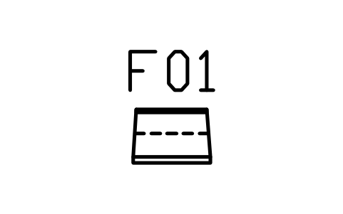 Preview of the Ladder shelf, 500 x 350 symbol, block SCA_SHELF_LADDER