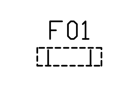 Preview of the Wall shelf with brackets, 900 symbol, block SCA_SHELF_WALL