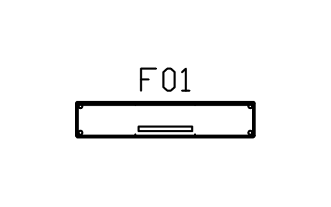 Preview of the TV bench, 2000 x 400 symbol, block SCA_TV_BENCH_2000