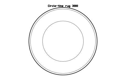 Preview of the Circle-time rug 3000 symbol, block SCH_KG_RUG_ROUND