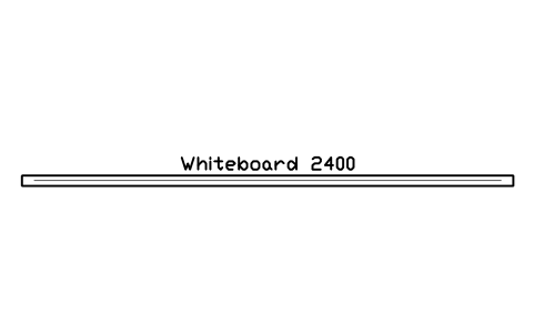 Preview of the Whiteboard 2400 symbol, block SCH_WHITEBOARD_2400