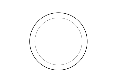 Preview of the Air receiver, vertical, plan symbol, block SHP_AIR_RECEIVER