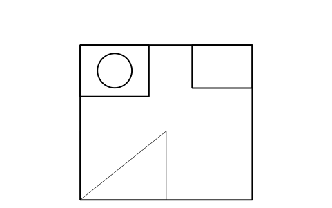 Preview of the Prefabricated bathroom unit symbol, block SHP_BATH_UNIT