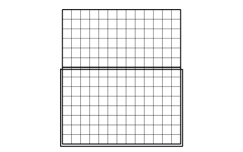 Preview of the Container bay, section symbol, block SHP_BAY_SECT