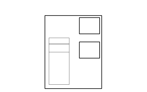 Preview of the Cabin, single, plan symbol, block SHP_CABIN_1