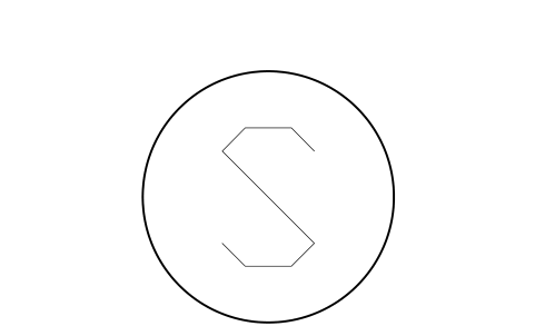 Preview of the Smoke detector symbol, block SHP_DETECTOR_SMOKE