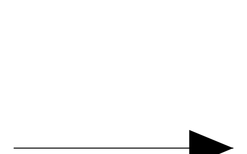 Preview of the Escape route arrow symbol, block SHP_ESCAPE_ARROW