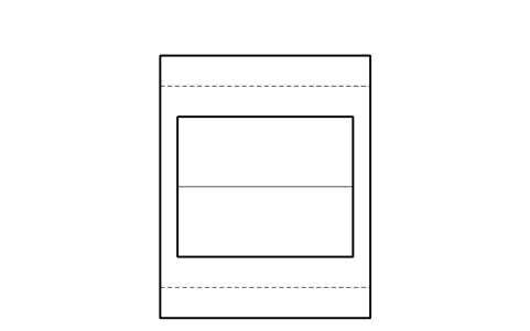 Preview of the Cargo hold, plan symbol, block SHP_HOLD_PLAN