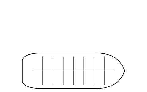 Preview of the Lifeboat, open symbol, block SHP_LIFEBOAT_OPEN