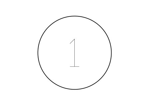 Preview of the Hold number tag symbol, block SHP_MK_HOLD_NO