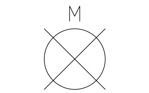 Preview of the Midship mark symbol, block SHP_MK_MIDSHIP
