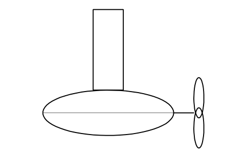 Preview of the Pod drive, profile symbol, block SHP_POD