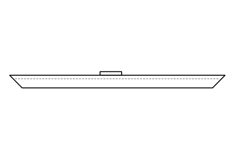 Preview of the Barge, profile symbol, block SHP_P_BARGE