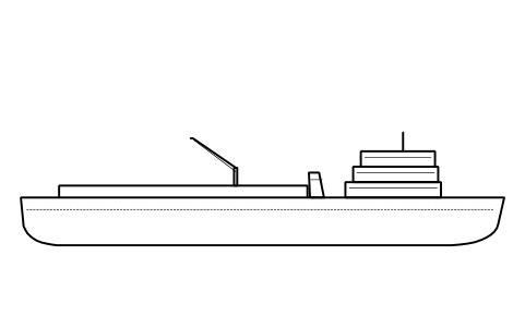 Preview of the Offshore supply vessel, profile symbol, block SHP_P_OSV