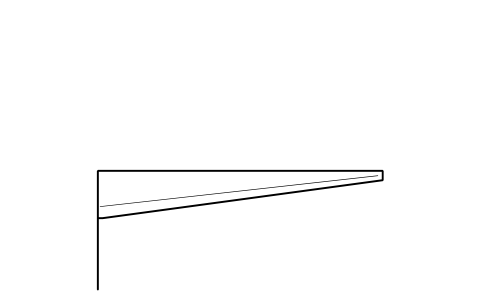 Preview of the Stern ramp, profile symbol, block SHP_RAMP_STERN