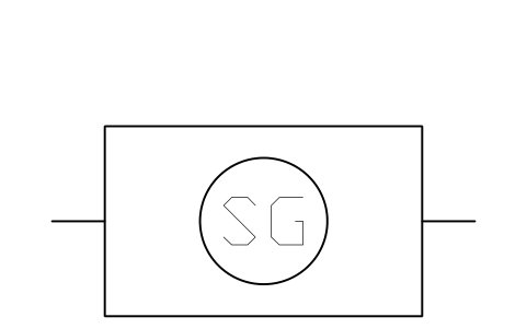 Preview of the Shaft generator, plan symbol, block SHP_SHAFT_GEN