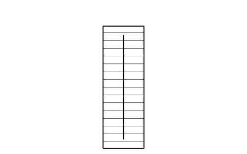 Preview of the Accommodation stair, plan symbol, block SHP_STAIR