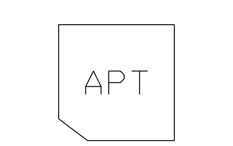 Preview of the Aft peak tank symbol, block SHP_TK_AP