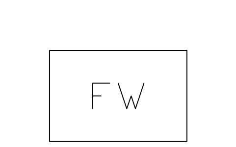 Preview of the Fresh water tank symbol, block SHP_TK_FW