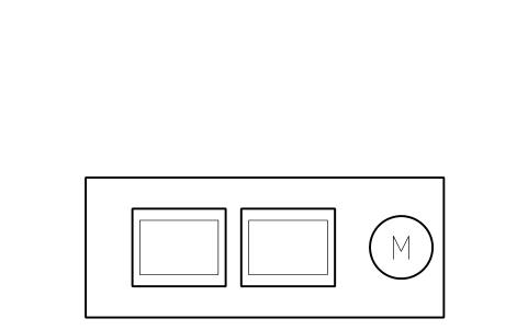Preview of the Mooring winch, split drum symbol, block SHP_WINCH_2