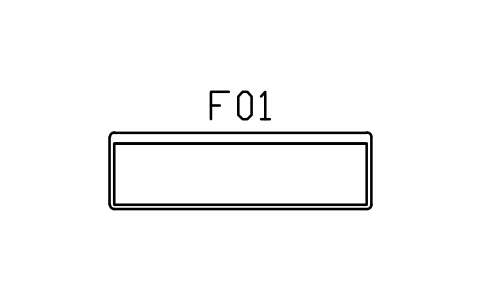 Vorschau des Symbols Empfangstheke, 2400 x 700, Block SPA_DESK_2400
