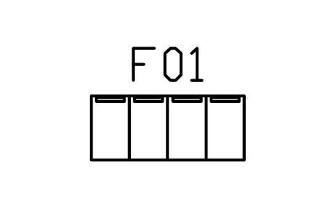 Vorschau des Symbols Spindanlage, 4 Fächer, 1200, Block SPA_LOCKERS_4