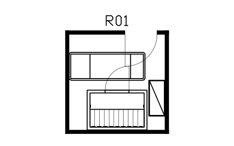 Vorschau des Symbols Infrarot-Nische, 2400 x 2400, Block SPA_ROOM_IR_HOME