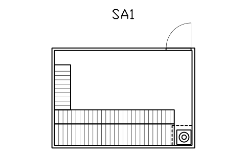 Vorschau des Symbols Finnische Saunakabine, 4000 x 2800, Block SPA_SAUNA_FIN_4000