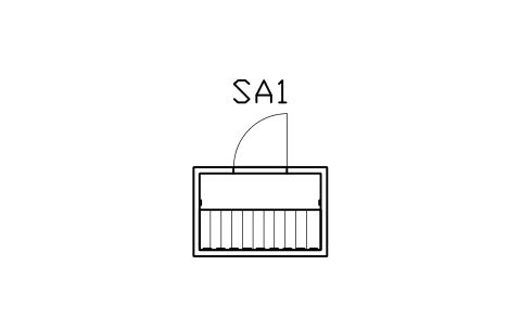Vorschau des Symbols Infrarotkabine, 2 Person, 1500 x 1000, Block SPA_SAUNA_IR_2