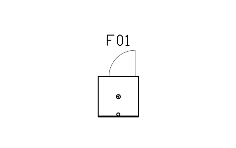 Vorschau des Symbols Duschkabine, 1000 x 1000, Block SPA_SHOWER_1000