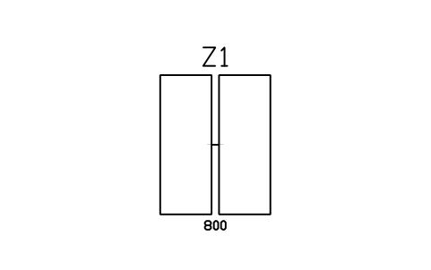 Vorschau des Symbols Liegenabstand, 800, Block SPA_ZONE_LOUNGER_GAP