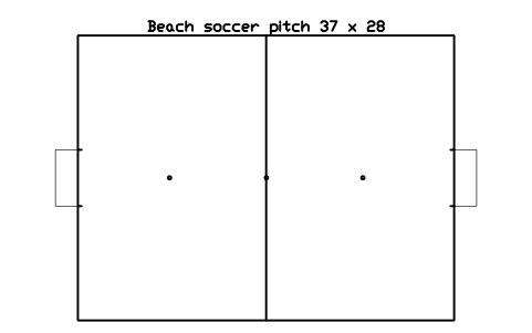 Beach soccer pitch 37 x 28 sembolünün önizlemesi, blok SPT_BEACH_SOCCER