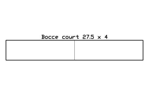 Bocce court 27.5 x 4 sembolünün önizlemesi, blok SPT_BOCCE