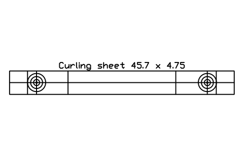 Curling sheet 45.7 x 4.75 sembolünün önizlemesi, blok SPT_CURLING_SHEET