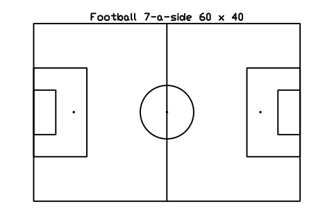 Football 7-a-side 60 x 40 sembolünün önizlemesi, blok SPT_FB7_60X40