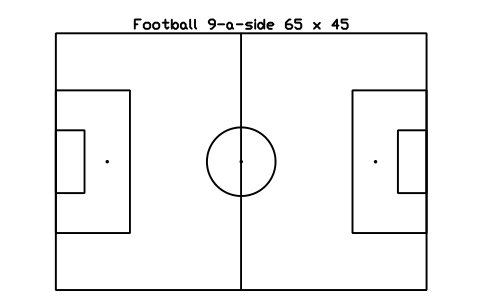 Football 9-a-side 65 x 45 sembolünün önizlemesi, blok SPT_FB9_65X45