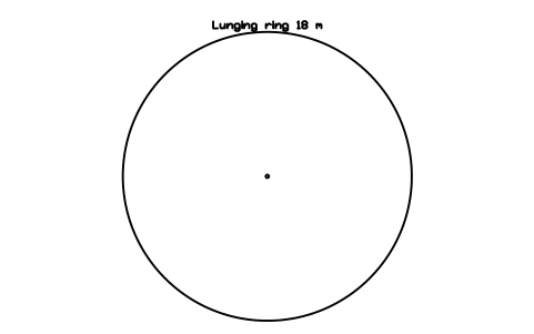 Lunging ring 18 m sembolünün önizlemesi, blok SPT_LUNGE_RING