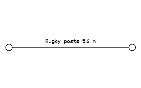 Anteprima del simbolo Rugby posts 5.6 m, blocco SPT_RUGBY_POSTS
