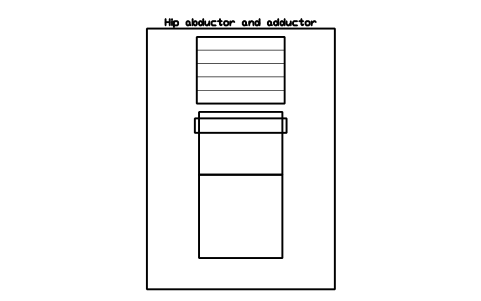 Aperçu du symbole Hip abductor and adductor, bloc SFE_HIP_ABDUCTOR