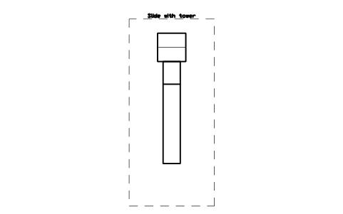 Aperçu du symbole Slide with tower, bloc SFE_PG_SLIDE