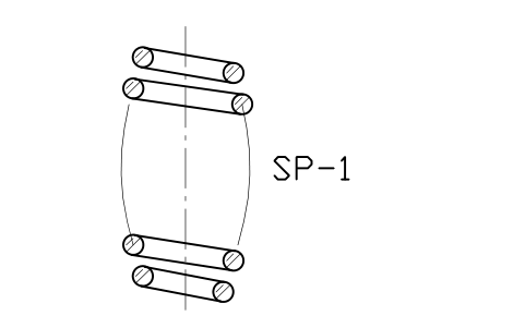 Anteprima del simbolo Barrel compression, section, blocco SPG_COMP_BARREL_SECTION