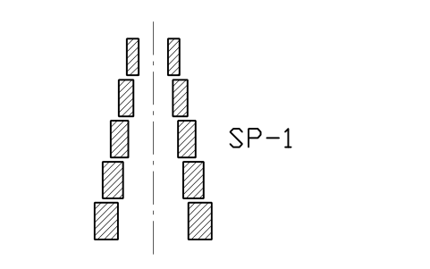 Anteprima del simbolo Volute spring, section, blocco SPG_COMP_VOLUTE_SECTION