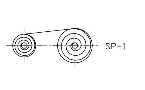 Anteprima del simbolo Const. force, A motor, view, blocco SPG_CONST_A_VIEW