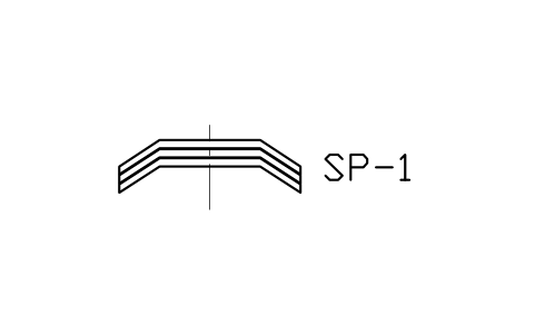 Anteprima del simbolo Parallel disc stack, view, blocco SPG_DISC_PAR_VIEW