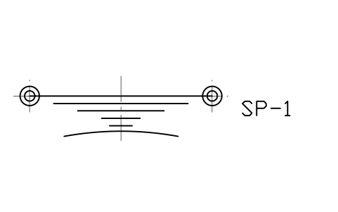 Anteprima del simbolo Laminated leaf, auxiliary, blocco SPG_LEAF_LAM_AUX_SIMPLE