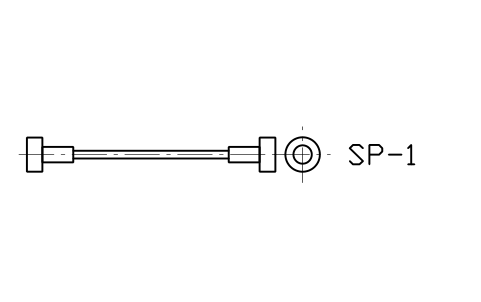 Anteprima del simbolo Torsion bar, round, view, blocco SPG_TORBAR_VIEW