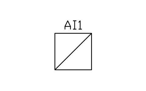Vorschau des Symbols Treppenpodest, 1100 x 1100, Block STA_AISLE_LANDING